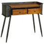 Hall Table with Drawers Alexandra House Living Brown Iron 35 x 81 x 90 cm by Alexandra House Living, Tables - Ref: D1632341, ...