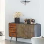 Credenza Alexandra House Living Marrone Ferro 40 x 75 x 120 cm di Alexandra House Living, Credenze e buffet - Rif: D1632343, ...