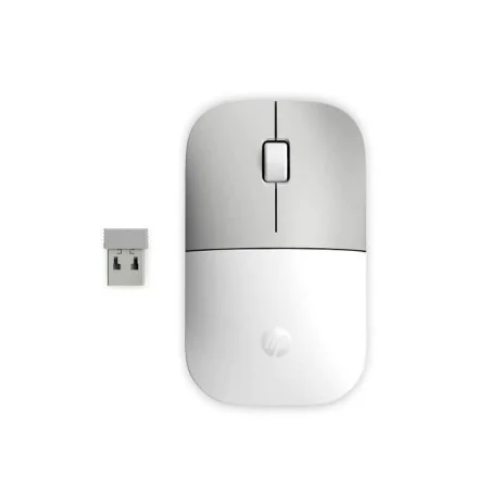 Mouse HP 171D8AA White Silver Wireless 1200 DPI by HP, Mice - Ref: S9148523, Price: 24,20 €, Discount: %