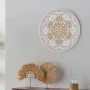 Décoration murale Alexandra House Living Blanc Bois d'épicéa Bois MDF 2 x 60 x 60 cm de Alexandra House Living, Sculptures - ...