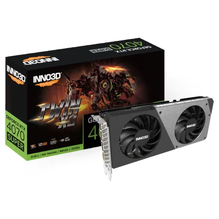 Tarjeta Gráfica INNO3D N407S2-126X-186162N RTX 4070 SUPER 12 GB GDDR6X de INNO3D, Tarjetas gráficas - Ref: S9148885, Precio: ...