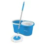 Mop with Bucket Esperanza EHS005 Blau Weiß Mikrofaser von Esperanza, Bodenwischer - Ref: S9148944, Preis: 10,44 €, Rabatt: %