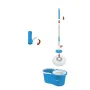 Mop with Bucket Esperanza EHS005 Azul Branco Microfibra de Esperanza, Esfregonas - Ref: S9148944, Preço: 10,44 €, Desconto: %