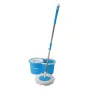 Mop with Bucket Esperanza EHS005 Azul Branco Microfibra de Esperanza, Esfregonas - Ref: S9148944, Preço: 10,44 €, Desconto: %