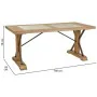 Table Alexandra House Living Marron 85 x 78 x 180 cm de Alexandra House Living, Tables - Réf : D1632355, Prix : 740,25 €, Rem...