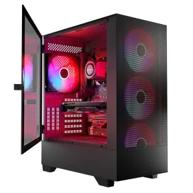 Case computer desktop ATX Modecom AT-SIROCO-MG-10-00ARGB-0002 Nero di Modecom, Case computer desktop - Rif: S9157685, Prezzo:...