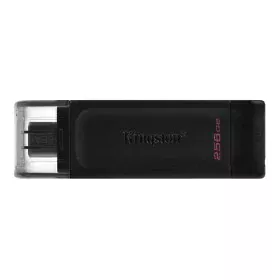 Memória USB Kingston DT70/256GB Preto 256 GB de Kingston, Memórias USB - Ref: S9157836, Preço: 19,08 €, Desconto: %