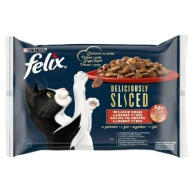 Comida para gato Purina Deliciously Pollo Pavo Ternera Pato 4 x 80 g de Purina, Húmeda - Ref: S9157945, Precio: 5,52 €, Descu...