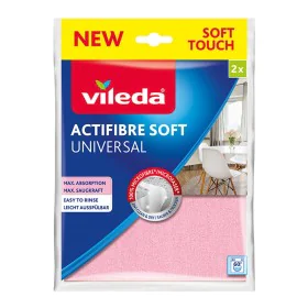 Cleaning cloths Vileda 171813 Grey (2 Pieces) by Vileda, Dish Cloth & Towels - Ref: S9158385, Price: 6,09 €, Discount: %