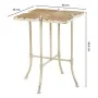 Centre Table Alexandra House Living White Metal Fir wood MDF Wood 48 x 66 x 48 cm by Alexandra House Living, Tables - Ref: D1...