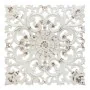 Décoration murale Alexandra House Living Blanc Bois d'épicéa Bois MDF 1 x 56 x 56 cm de Alexandra House Living, Sculptures - ...