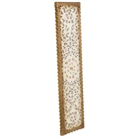 Decorazione da Parete Alexandra House Living Bianco Legno MDF 2 x 108 x 27 cm di Alexandra House Living, Sculture - Rif: D163...