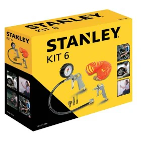 Luftkompressor-Zubehörsatz Stanley 9045717STN von Stanley, Zubehör für pneumatische Werkzeuge - Ref: S9162177, Preis: 34,11 €...