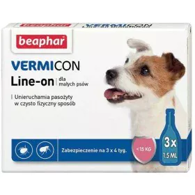 Antiparásitos Beaphar Vermicon Line-On S 3 x 1,5 ml de Beaphar, Pipetas antipulgas - Ref: S9163151, Precio: 10,76 €, Descuent...