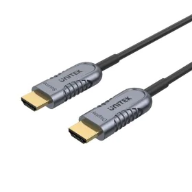 Cabo HDMI Unitek C11027DGY Preto Cinzento 3 m de Unitek, Cabos HDMI - Ref: S9163203, Preço: 55,53 €, Desconto: %