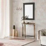 Eingangsbereich Alexandra House Living Braun Metall Tannenholz Holz MDF 35 x 76 x 80 cm von Alexandra House Living, Tische - ...