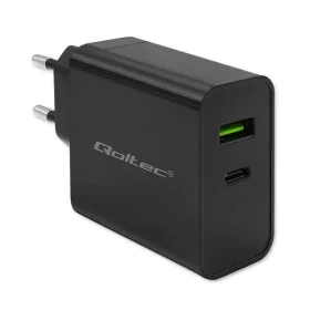 Wall Charger Qoltec 52378 Black 45 W (1 Unit) by Qoltec, Chargers - Ref: S9164212, Price: 19,75 €, Discount: %