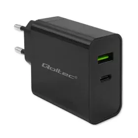 Carregador de Parede Qoltec 52378 Preto 45 W (1 Unidade) de Qoltec, Carregadores - Ref: S9164212, Preço: 19,64 €, Desconto: %