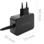 Chargeur mural Qoltec 52385 Noir 45 W (1 Unités) de Qoltec, Chargeurs - Réf : S9164217, Prix : 20,34 €, Remise : %