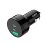 Chargeur de voiture Aukey CC-Y7 Noir de Aukey, Chargeurs - Réf : S9164331, Prix : 21,33 €, Remise : %