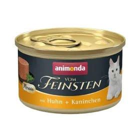 Cat food Animonda Vom Feinsten Mousse Pollo y Conejo Chicken Rabbit 85 g by Animonda, Wet - Ref: S9164350, Price: 1,21 €, Dis...