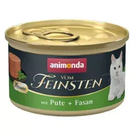 Aliments pour chat Animonda Vom Feinsten Muscle Pavo y Faisan Dinde Viande Cochon faisan 85 g de Animonda, Humide - Réf : S91...