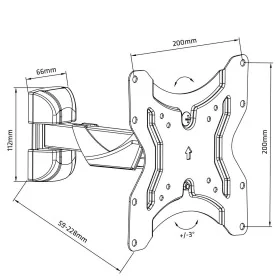 Bildschirm-Träger für den Tisch MacLean MC-741 13" 42" von MacLean, Monitorständer & -arme - Ref: S9164446, Preis: 11,35 €, R...