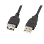 Verlängerungskabel mit USB Lanberg CA-USBE-10CC-0007-BK Schwarz 70 cm Stecker/Steckdose von Lanberg, USB-Kabel - Ref: S916480...