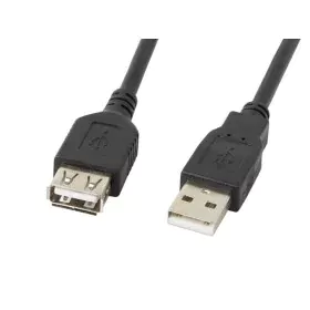 Cable Alargador USB Lanberg CA-USBE-10CC-0007-BK Negro 70 cm Macho/Hembra de Lanberg, Cables USB - Ref: S9164804, Precio: 1,2...