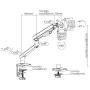 Bildschirm-Träger für den Tisch Ergo Office ER-751 17" von Ergo Office, Monitorständer & -arme - Ref: S9165085, Preis: 64,05 ...