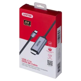 Cabo HDMI Unitek V1423B Preto 1,8 m de Unitek, Cabos HDMI - Ref: S9165197, Preço: 40,50 €, Desconto: %