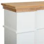 Frente de lareira Alexandra House Living Branco Madeira de abeto Madeira MDF 29 x 101 x 125 cm de Alexandra House Living, Fro...