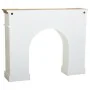 Cornici camini Alexandra House Living Bianco Legno di abete Legno MDF 29 x 101 x 125 cm di Alexandra House Living, Frontoni -...