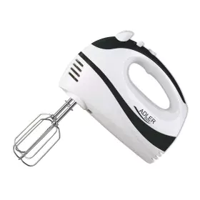 Batedora de Mão Adler AD 4205 Branco Preto 300 W de Adler, Batedeiras de mão e taça - Ref: S9165279, Preço: 17,80 €, Desconto: %