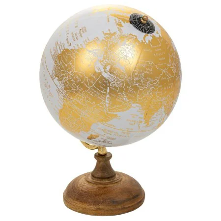 Globe terrestre Alexandra House Living Papier Fer Plastique Bois de manguier 20 x 25 x 20 cm de Alexandra House Living, Géogr...