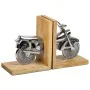 Bogstøtte Alexandra House Living Aluminium Mango-Holz Motorrad 10 x 17 x 30 cm von Alexandra House Living, Buchstützen - Ref:...