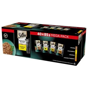 Cat food Sheba Birds 40 x 85 g by Sheba, Wet - Ref: S9167737, Price: 24,15 €, Discount: %