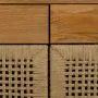 Hall Table with Drawers Alexandra House Living Brown Rope Fir wood Paolownia wood 36 x 75 x 80 cm by Alexandra House Living, ...