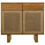 Hall Table with Drawers Alexandra House Living Brown Rope Fir wood Paolownia wood 36 x 75 x 80 cm by Alexandra House Living, ...