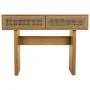 Hall Table with Drawers Alexandra House Living Brown Rope Fir wood Paolownia wood 36 x 77 x 110 cm by Alexandra House Living,...