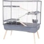 Cage Zolux 205661GRI Bois Métal Plastique de Zolux, Cages - Réf : S9171996, Prix : 105,66 €, Remise : %