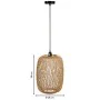 Suspension Alexandra House Living Marron de Alexandra House Living, Suspensions - Réf : D1632469, Prix : 47,69 €, Remise : %