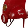 Stool Alexandra House Living Red PVC Leather Iron 50 x 75 x 95 cm Motorbike by Alexandra House Living, Sofas and chairs - Ref...