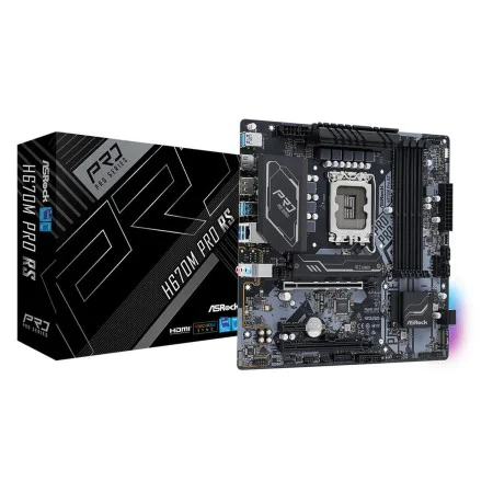 Carte Mère ASRock H670M PRO RS LGA 1700 INTEL H670 de ASRock, Cartes mères - Réf : S9175351, Prix : 126,76 €, Remise : %