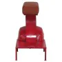 Taburete Alexandra House Living Rojo PVC Cuero Hierro 50 x 75 x 95 cm Moto de Alexandra House Living, Sillas y sofás - Ref: D...