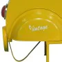 Stool Alexandra House Living Yellow PVC Leather Iron 50 x 75 x 95 cm Motorbike by Alexandra House Living, Sofas and chairs - ...