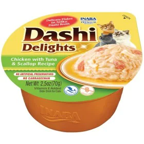 Snack para Gatos Inaba Dashi Delights Pollo 70 g de Inaba, Snacks - Ref: S9183150, Precio: 2,55 €, Descuento: %