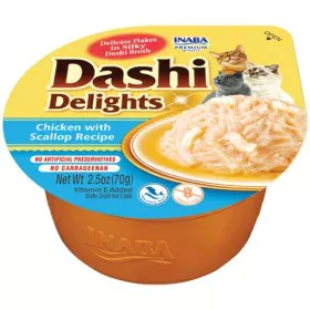 Lanche para Gato Inaba Dashi Delights Frango 70 g de Inaba, Snacks - Ref: S9183152, Preço: 2,55 €, Desconto: %