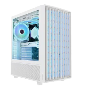 Caixa Semitorre ATX Modecom BREEZE ARGB Branco de Modecom, Caixas para computador de secretária - Ref: S9183228, Preço: 98,58...