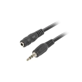 Câble Audio Jack (3,5 mm) Lanberg CA-MJFJ-10CC-0050-BK 5 m Noir de Lanberg, Câbles - Réf : S9184654, Prix : 1,56 €, Remise : %